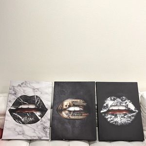 3 piece 24” X 18” portrait set